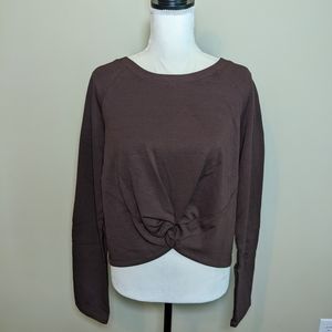 90 degree by Reflex sweatshirt. Size XL. Brown. New!